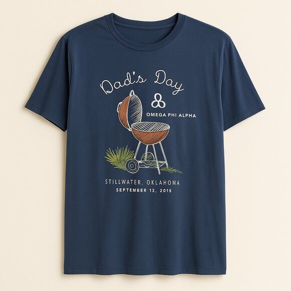 Omega phi alpha sorority dads day T-shirt Comfort Colors - Picture 2 of 5